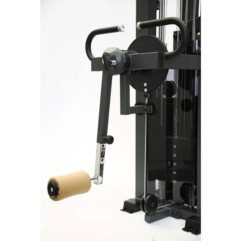 Combiné musculation 6 postes pectoral, hip machine, tirage nuque, triceps et vis à vis 9020DE – Image 3
