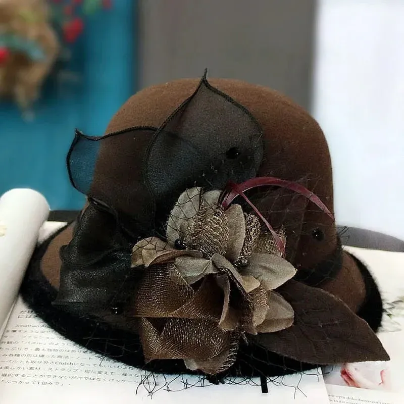 Chapeau cloche en laine – Image 9