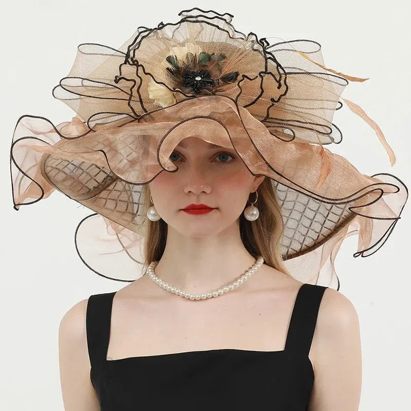 Chapeau de mariage élégant – Image 7