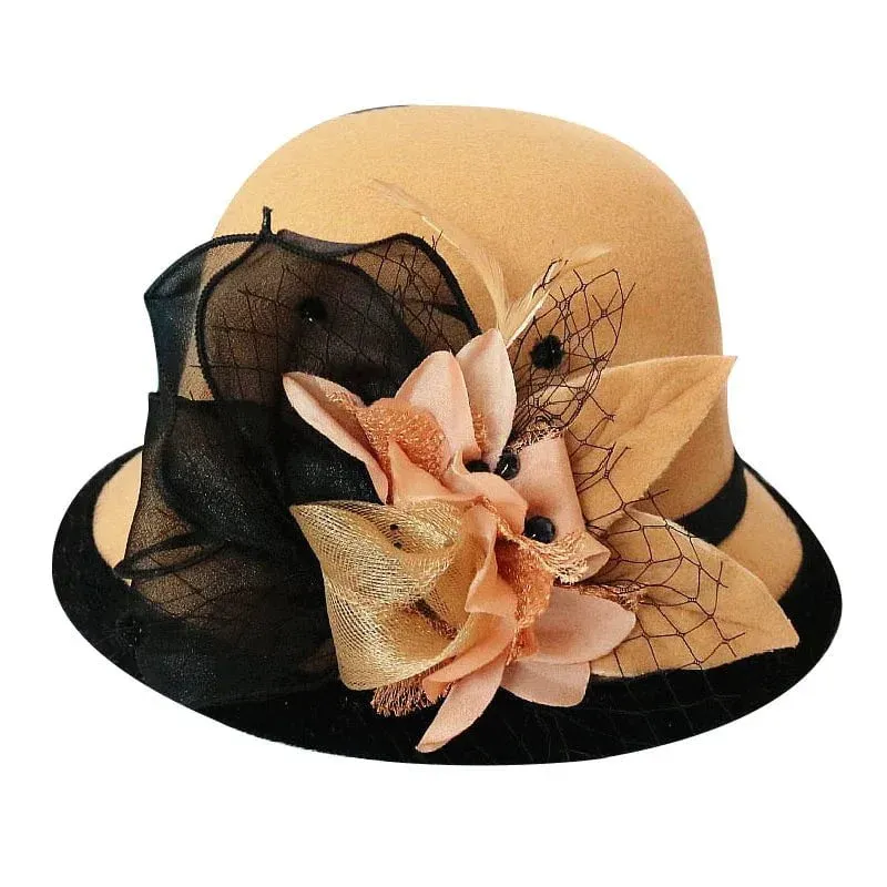 Chapeau cloche en laine – Image 6