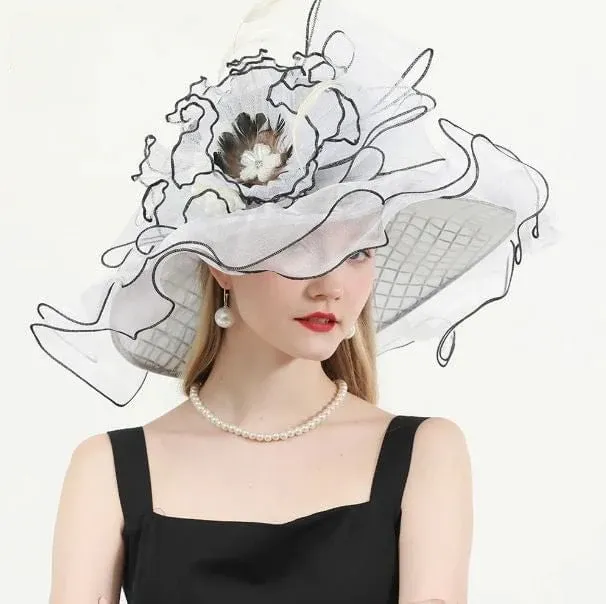 Chapeau de mariage élégant – Image 6
