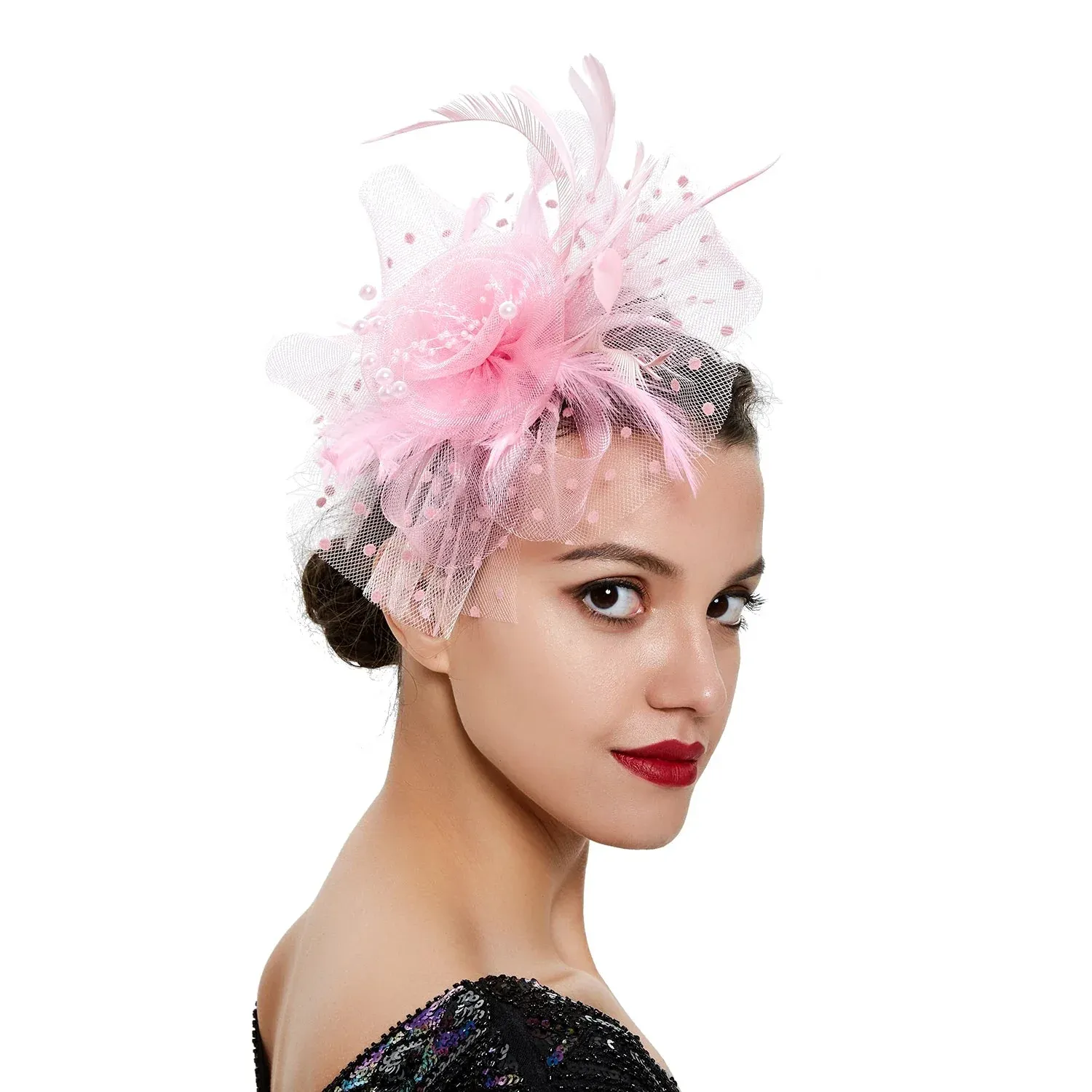 Chapeau Bibi dentelle et fleurs – Image 8