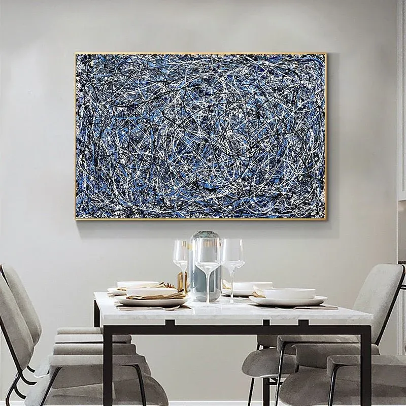 Tableau Abstrait Jackson Pollock – Image 2