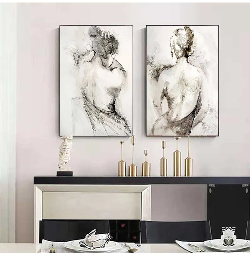 Tableau Abstrait Silhouette – Image 3